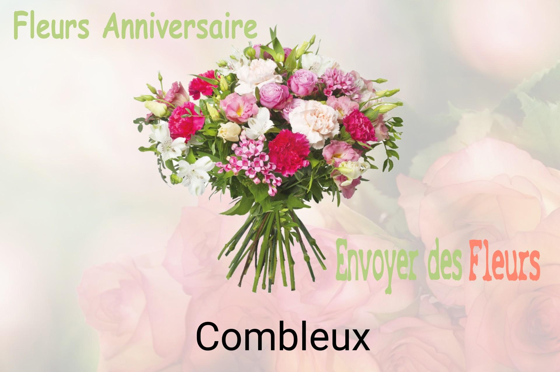 Bouquet de fleurs d’anniversaire livré à Combleux